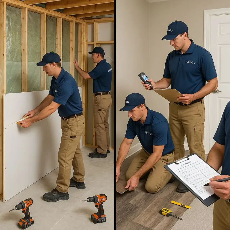 Repairs and Reconstruction process in Fair Oaks, GA