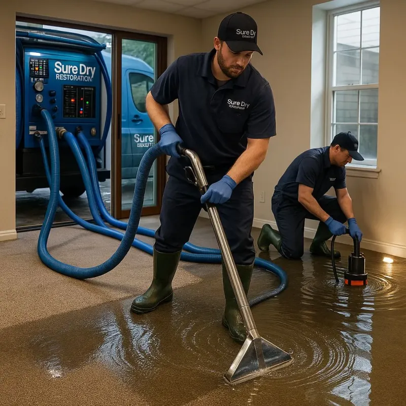 Water Extraction and Removal process in Fair Oaks, GA